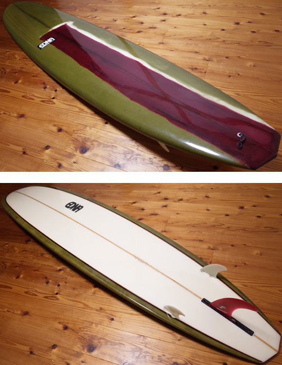 EDNA エドナサーフボード 中古ロングボード 9`1 美品 (No.96291521