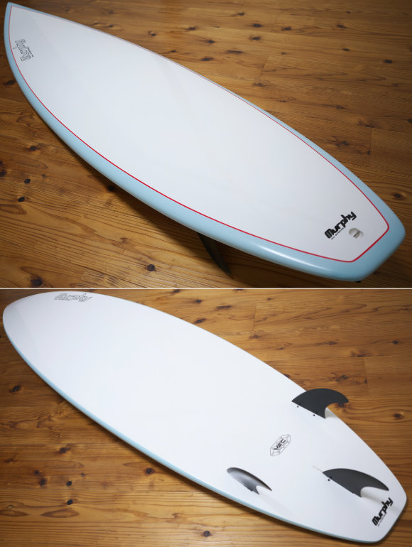 激安 Murphy Surfboard マーフィー 中古ショートボード 6`3 フィン付き