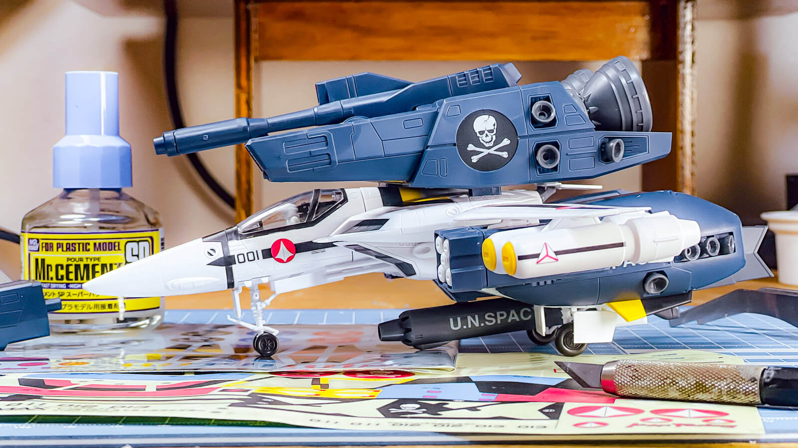 レビュー】改良進化の集大成が組んで触って頼もしい！／PLAMAX 1:72 VF