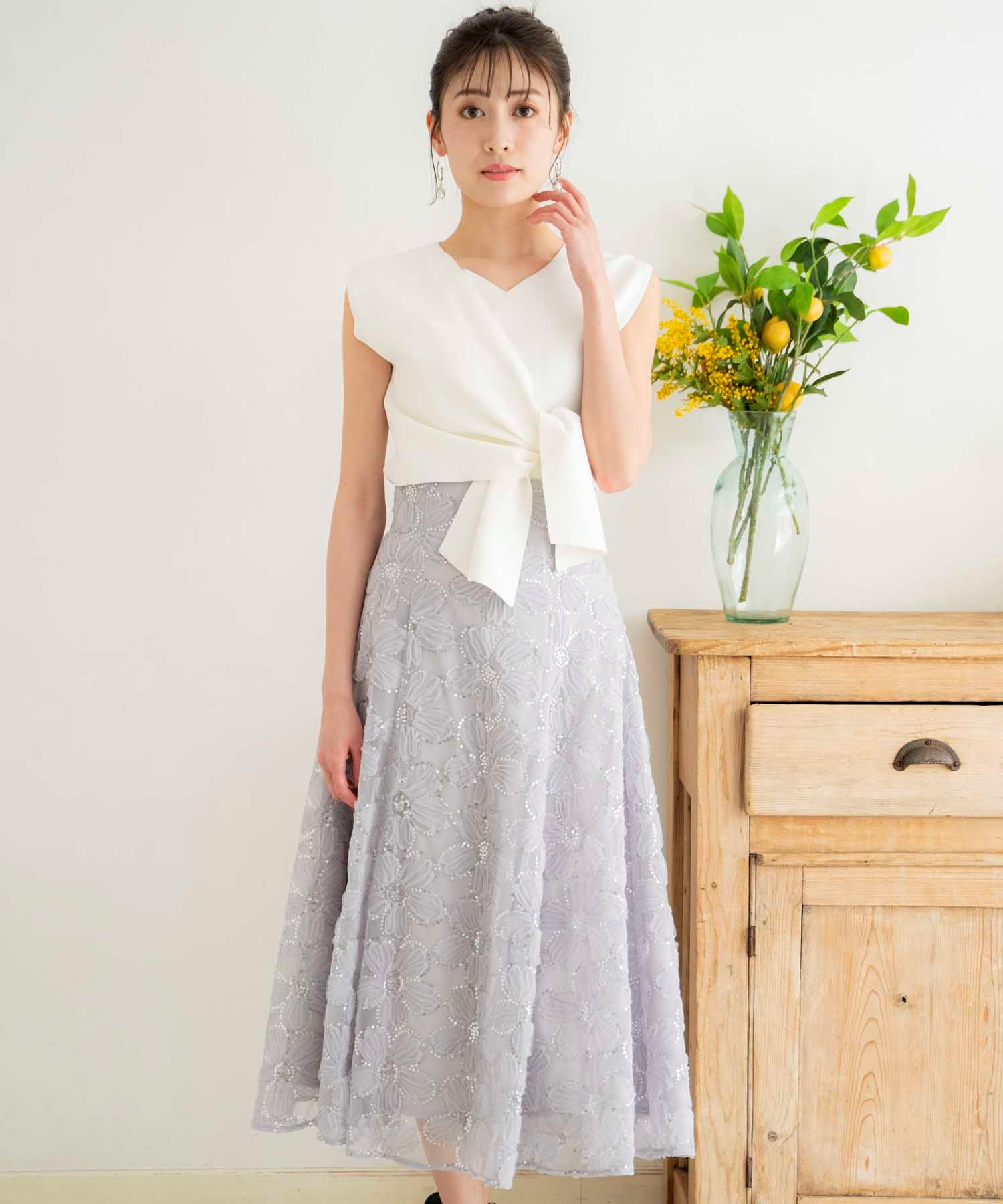 スパンコールチュールスカート | フレアスカート | NOELA OFFICIAL WEB