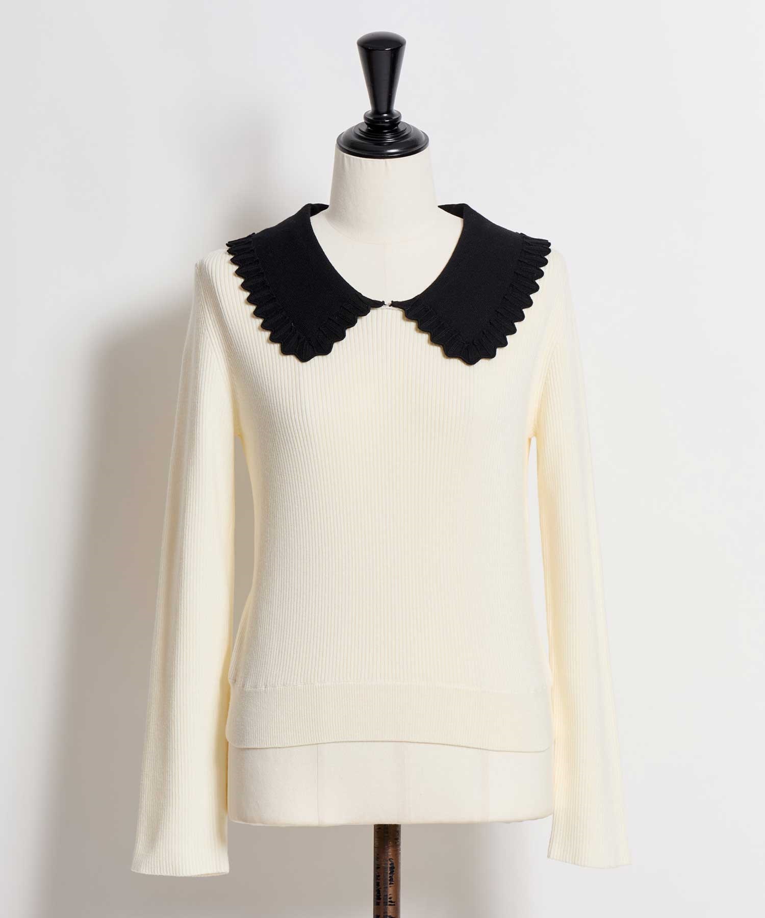 襟付きアイレットニット | ニット | NOELA OFFICIAL WEB STORE