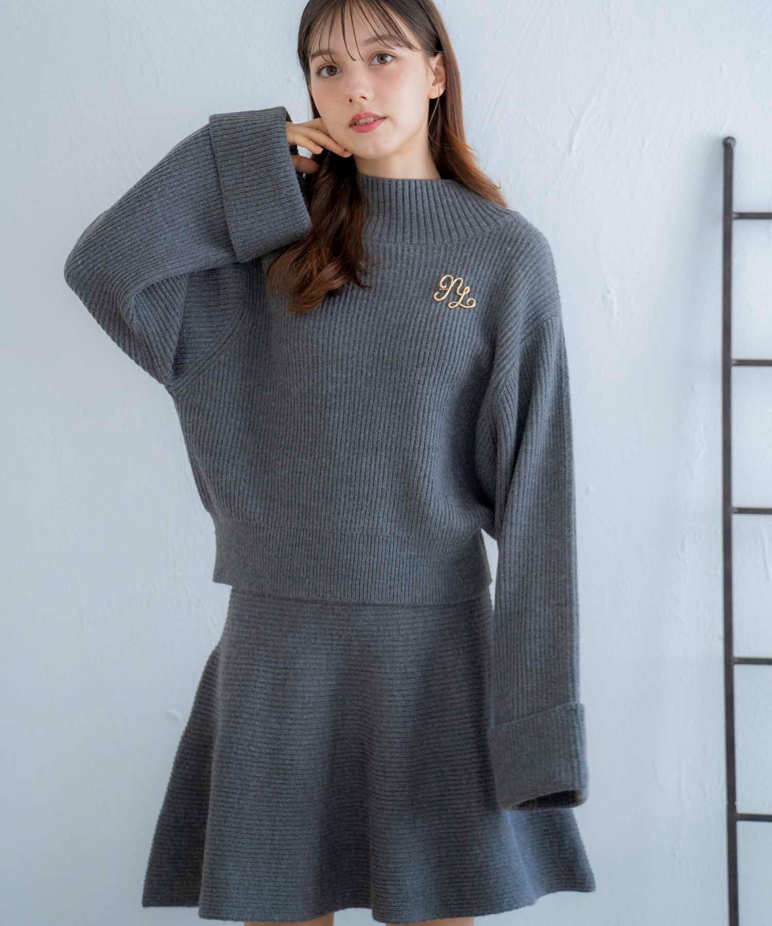 WEB限定】ブローチ付きニットセットアップ | セットアップ | NOELA