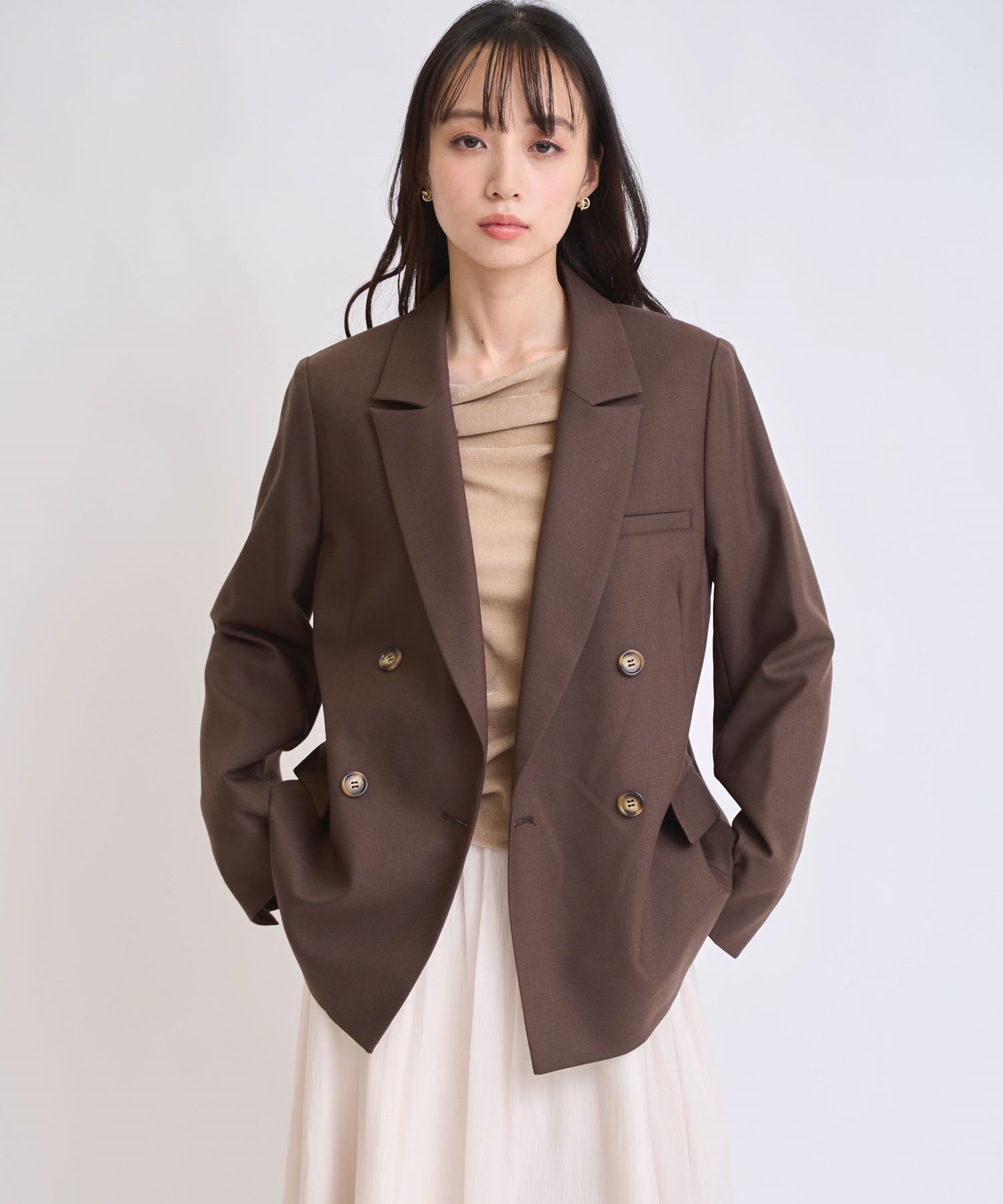 ウールダブルブレストジャケット | ジャケット | NOELA OFFICIAL WEB STORE