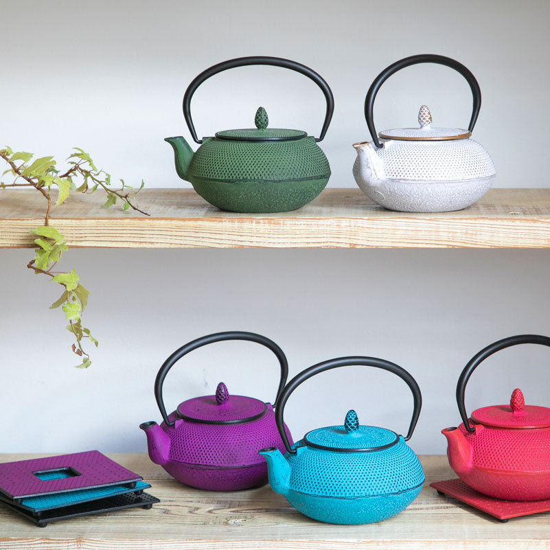 南部鉄器 急須 アラレ 0.6L 8種 ｜のレン神楽坂【公式通販】発酵