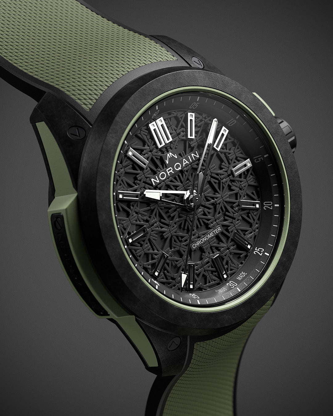 Wild One 42mm Khaki | NORQAIN Swiss Made Watches | Discover Now