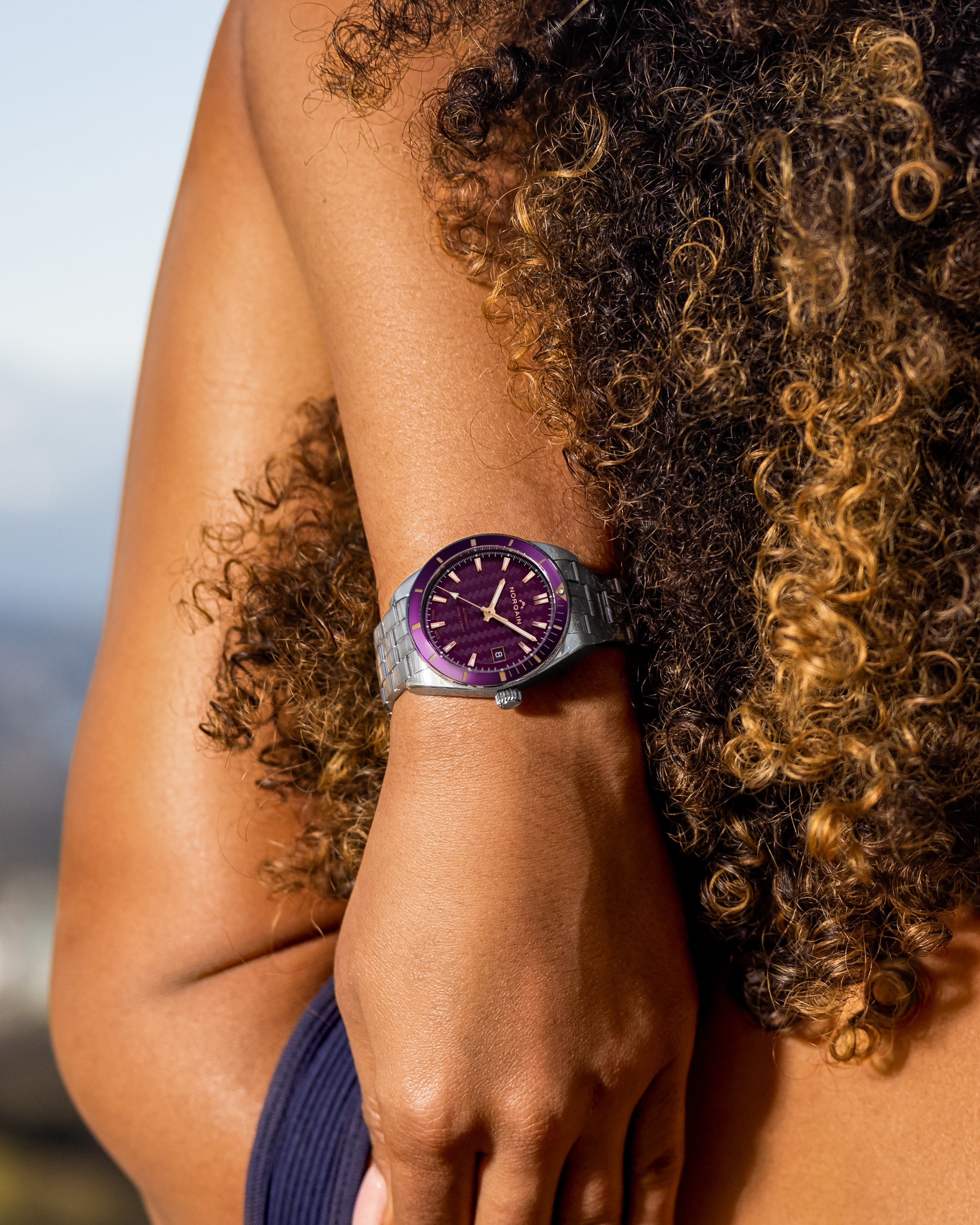 Adventure 37mm Purple | NORQAIN Swiss Made Watches - NORQAIN