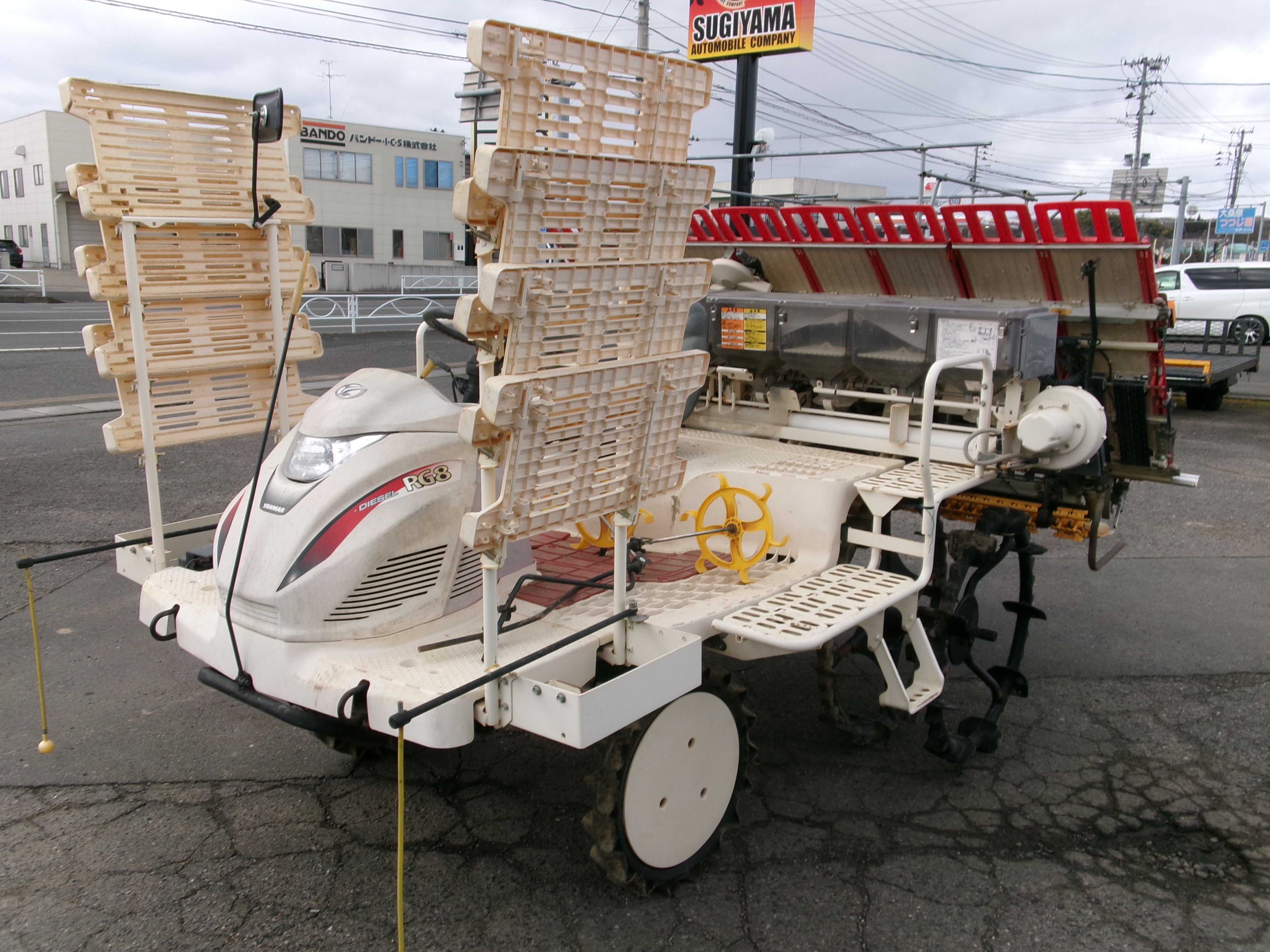 ヤンマー 中古 田植機 RG8 ディーゼル – 農キング