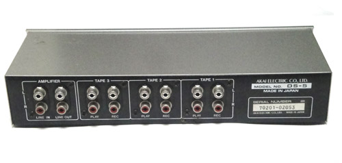 音響機器 ＞ カセットデッキ ＞ AKAI DS-5 テープデッキセレクター