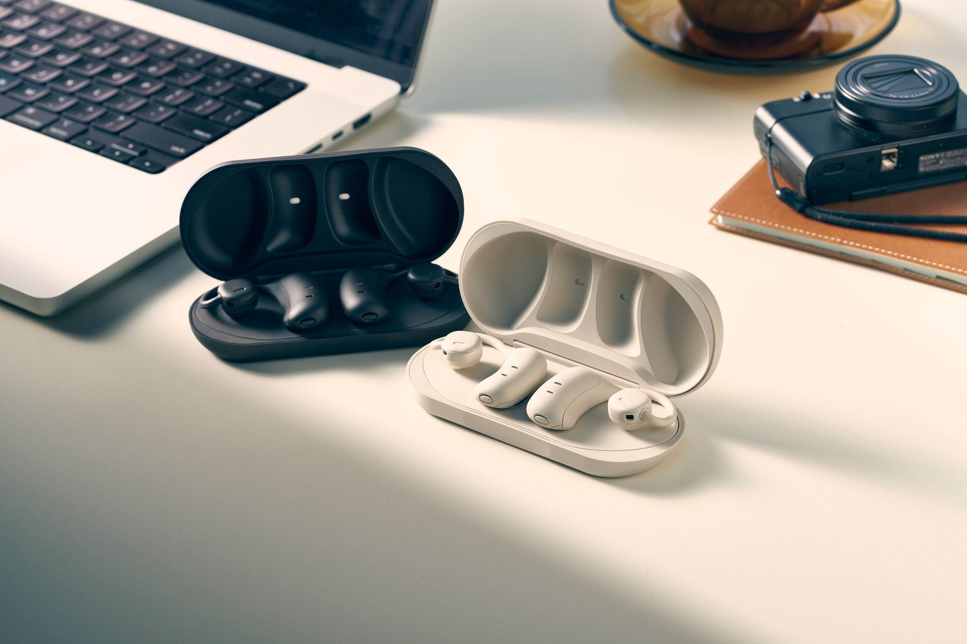 nwm MBE001 オープンイヤー型 完全ワイヤレス 耳スピーカー | オープン