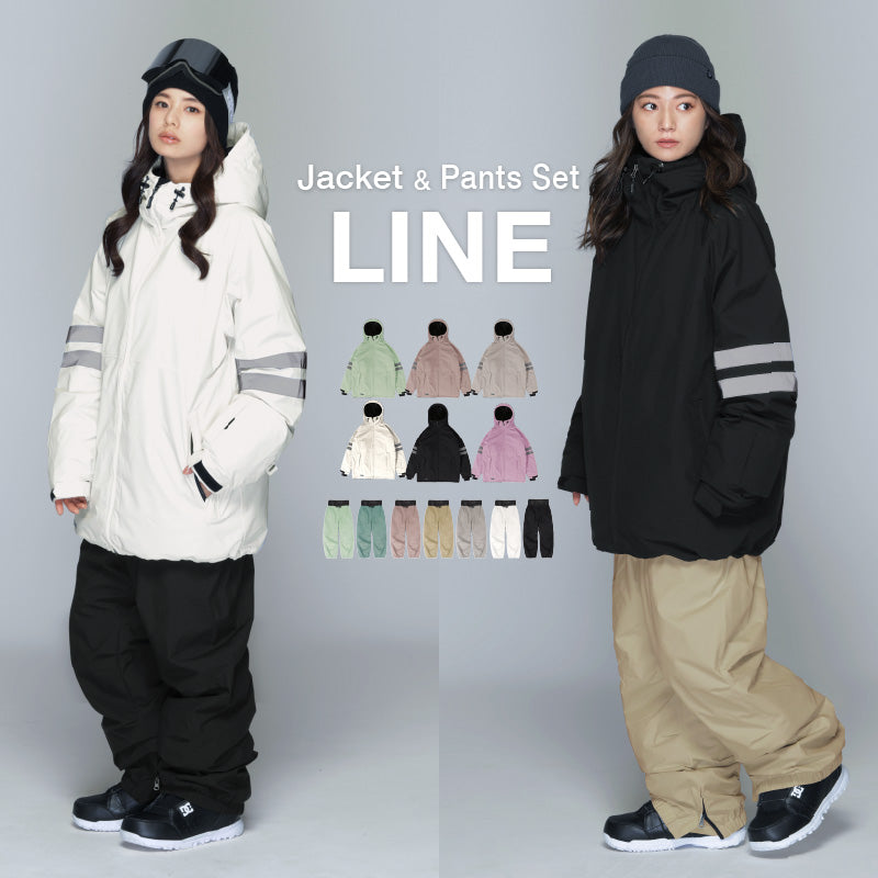 スノーボードウェア レディース 上下セット スノボウェア スノーウェア