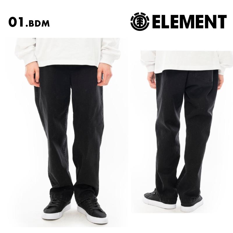 ELEMENT/エレメント メンズ スケートボードパンツ リラックス ワイド