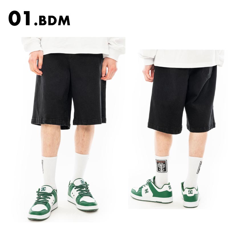 ELEMENT/エレメント メンズ スケートボードパンツ デニム SHOD SHORTS