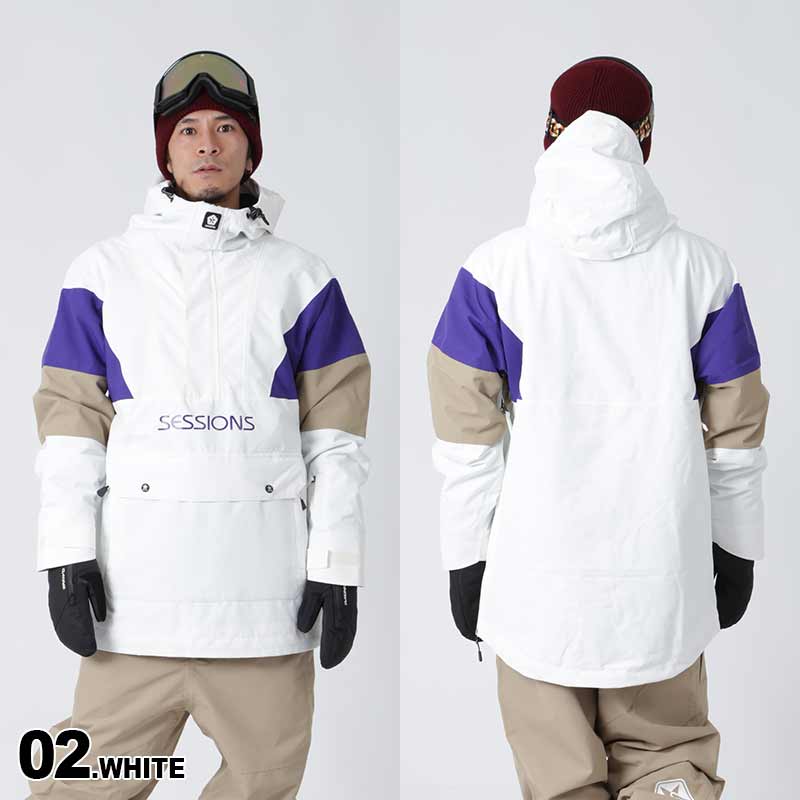 SESSIONS/セッションズ メンズ スノーウェア プルオーバージャケット