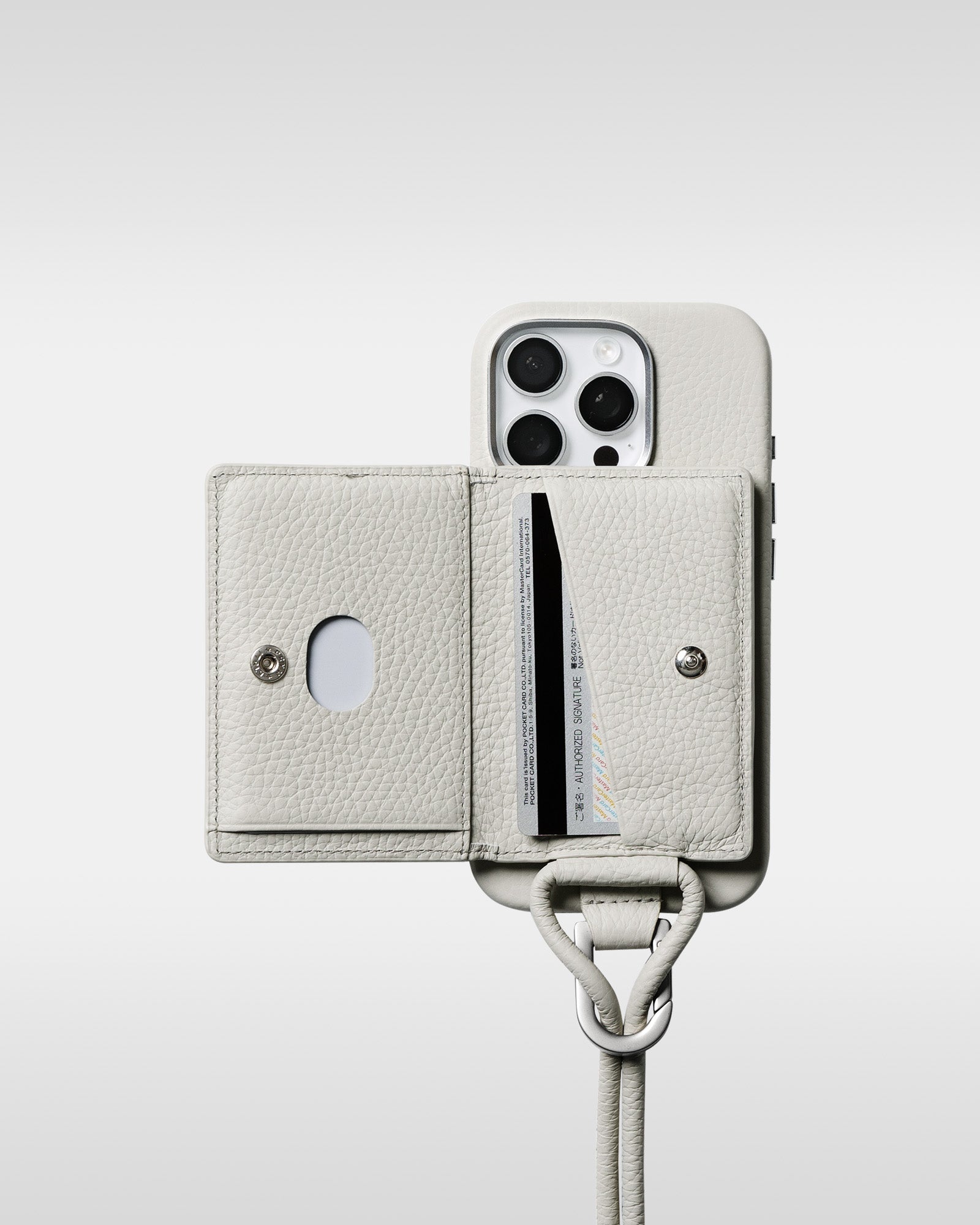 レザー スマホショルダー / ウェアラブル iPhoneケース– objcts.io