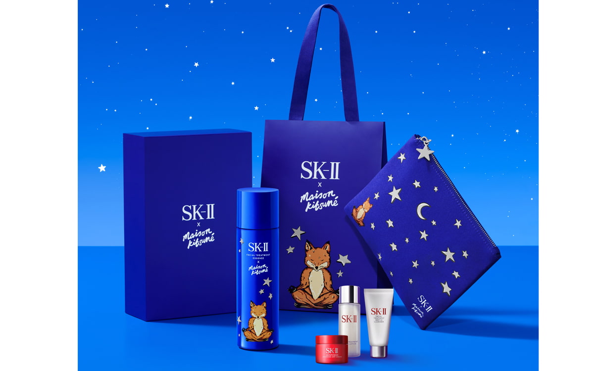 SK-II × メゾン キツネ】初コラボ！ パッケージが目を引くホリデー