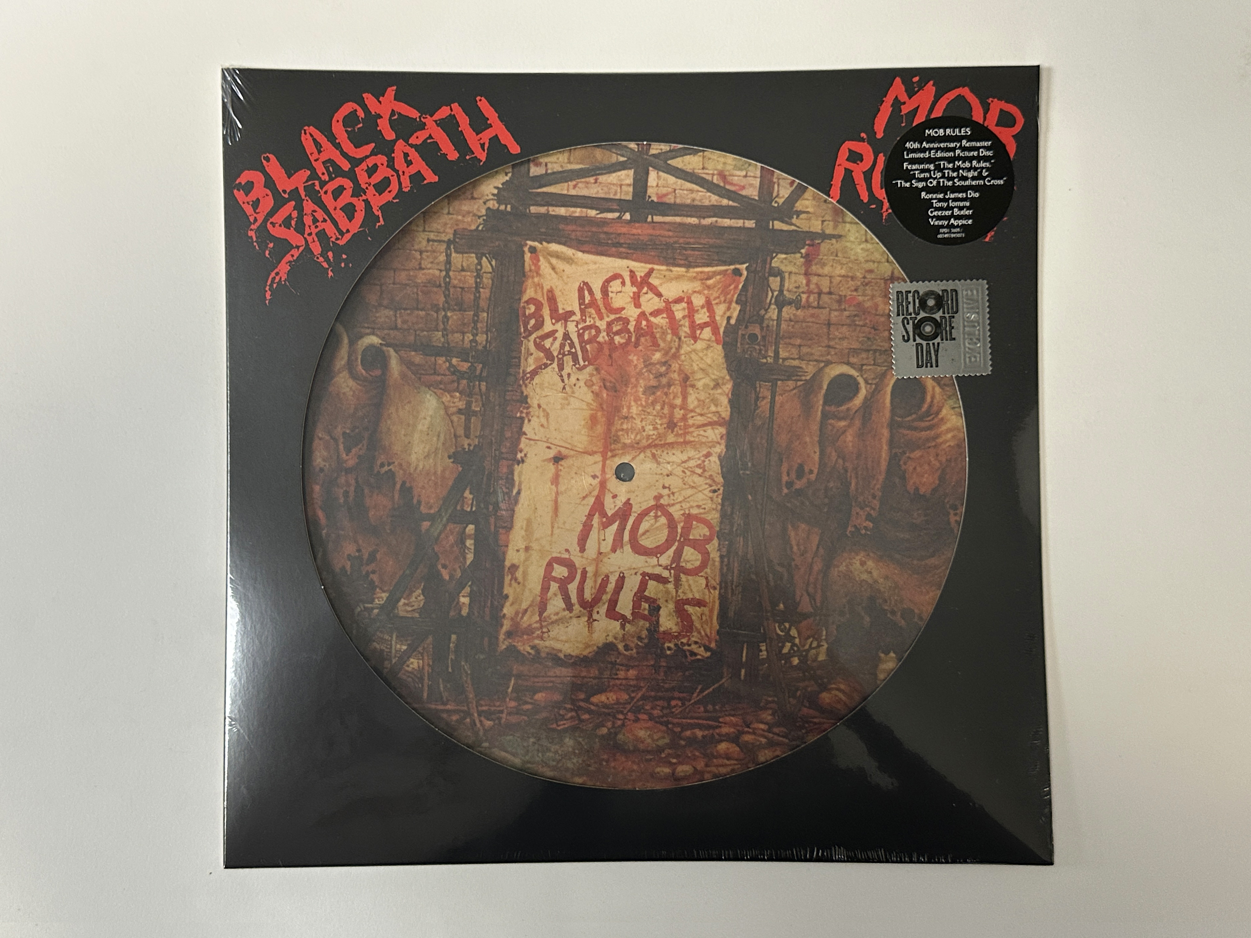 Black Sabbath MOB RULES 12