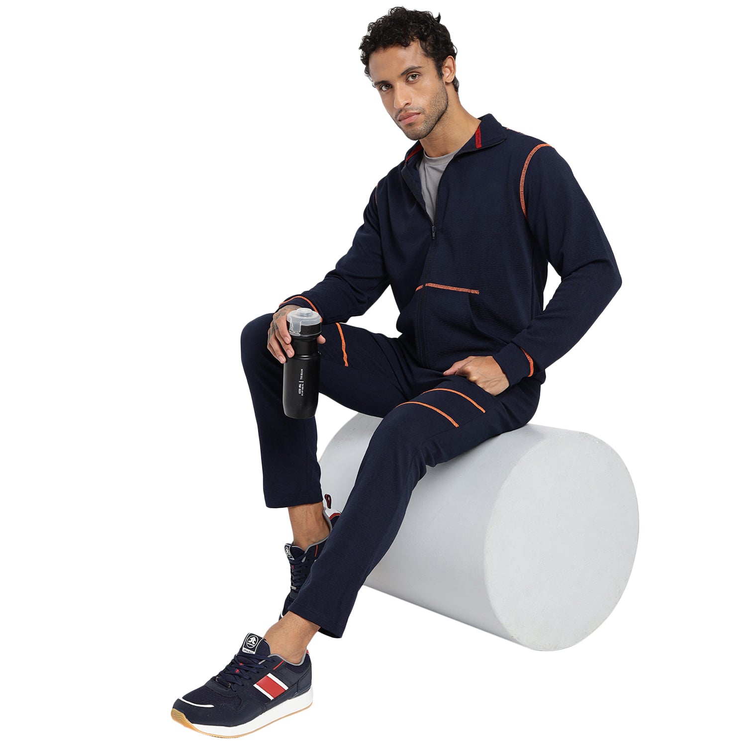 Shop Men's ZEUS Zipper Tracksuits 8905185415705 Online