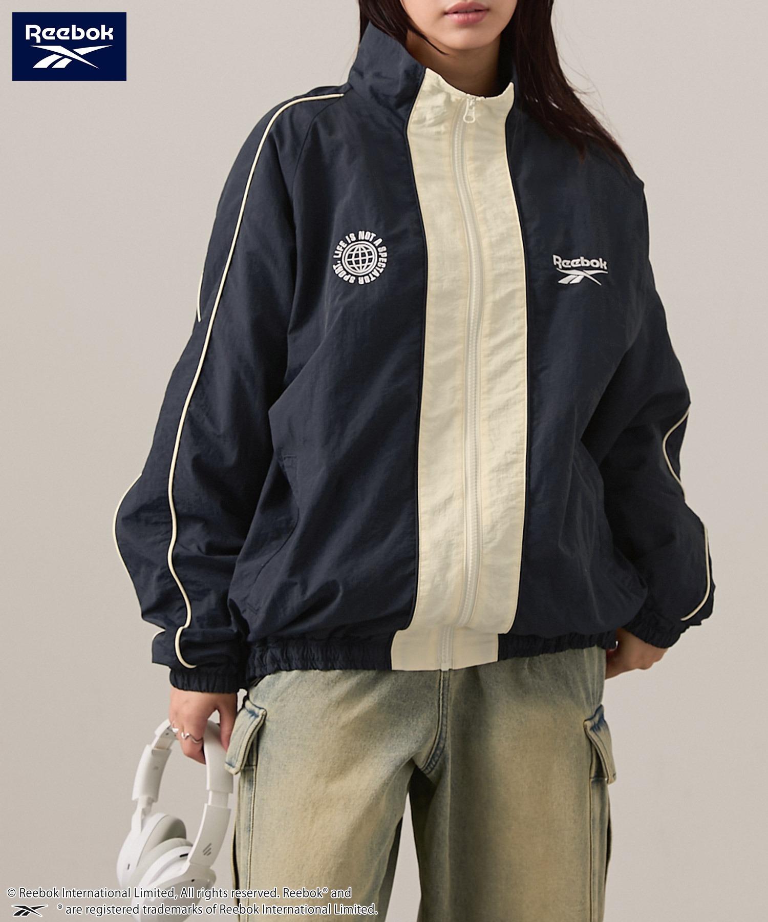 Reebok セットアップ】ナイロン Lサイズ - リーボック ナイロン