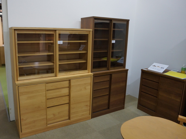 幅80奥行44.5高さ174】引き戸式の食器棚メモリーⅡ 幅80センチ