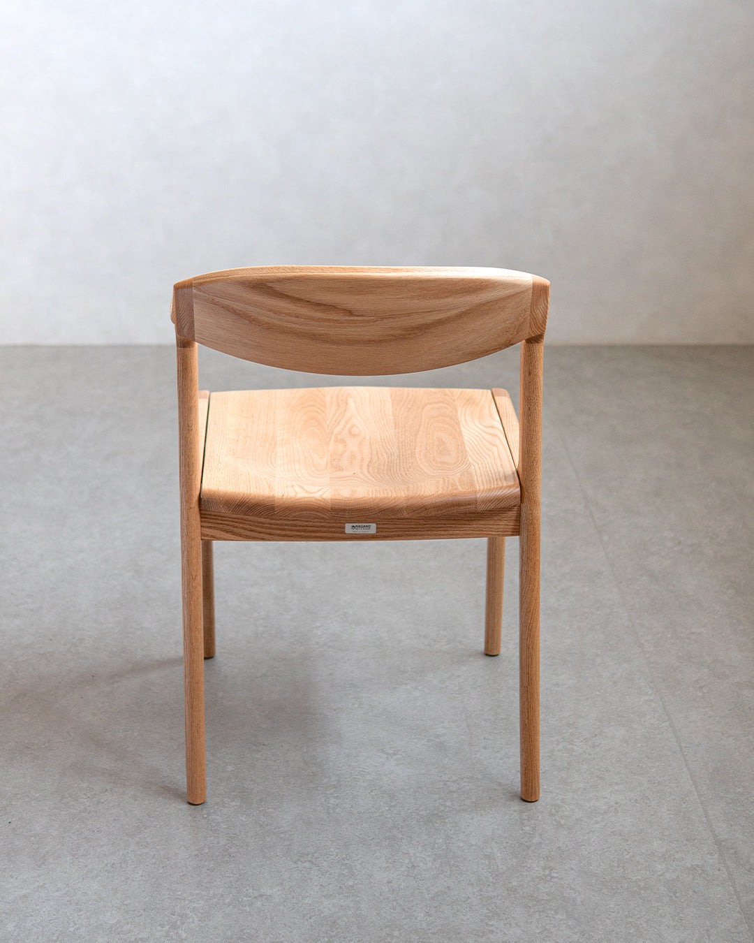 ナガノインテリア ｜ DC354 ARM CHAIR（板座） - レッドオーク