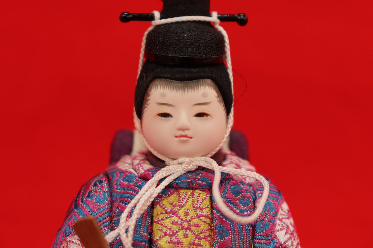 木目込み 親王飾り雛人形セット(38cm×23cm×21cm) – 節句人形の通販