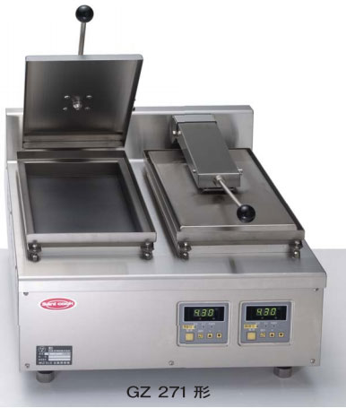 幅560 奥行615 日本洗浄機 サニクック 電気式 自動餃子焼き機 GZ261B