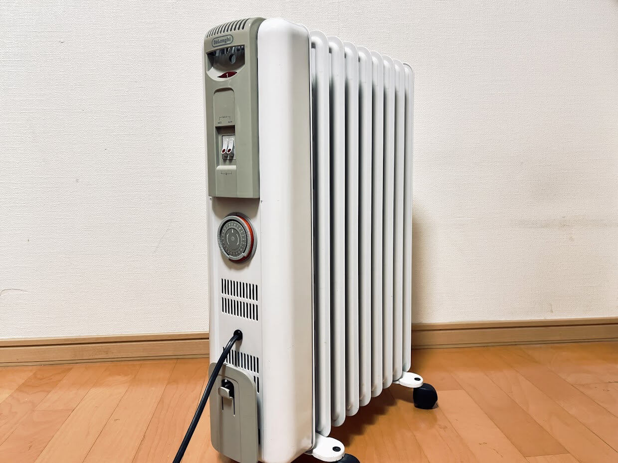 35年使用】デロンギのオイルヒーターの寿命と電気代に驚く！最新機種も紹介