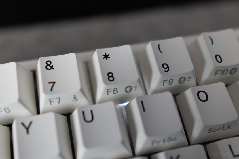 静電容量無接点なのにキートップ交換が自由！カスタムが楽しい