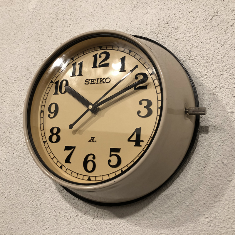 SEIKO 防塵時計（セイコー）壁掛け時計（バスクロック） | OLDS