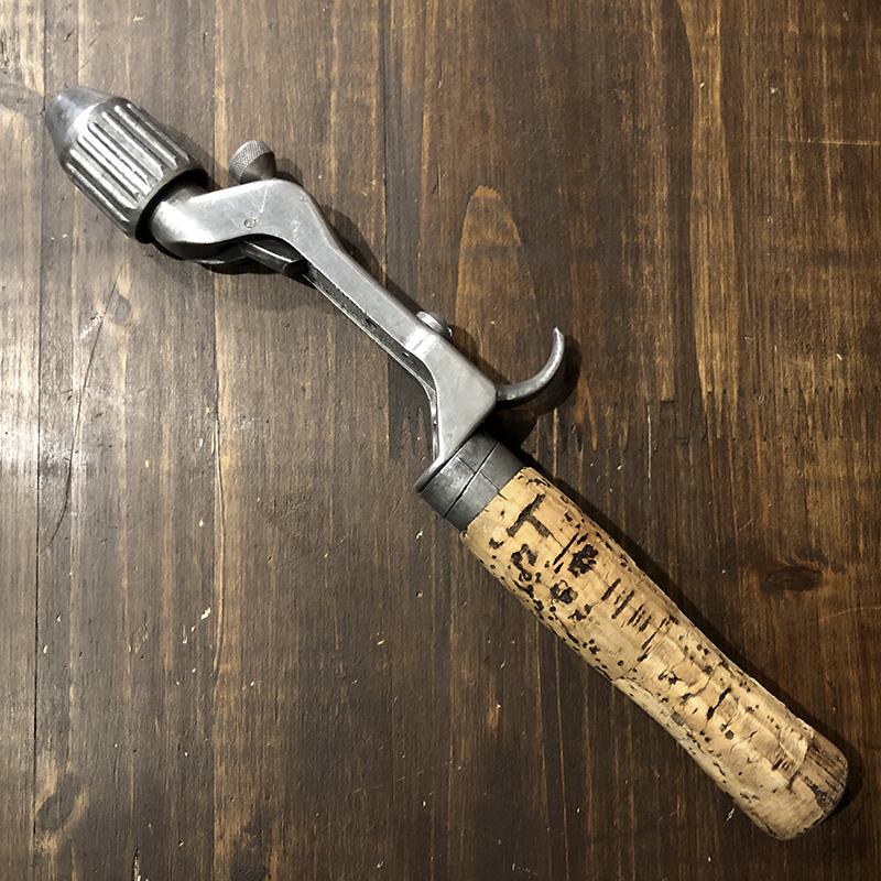 Featherweight Champion Grip All Angle Rod Handle Early Silver Cork