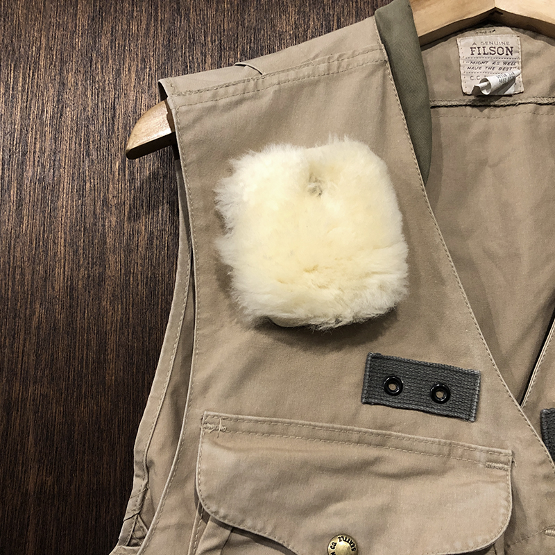 Filson Fly Fishing Vest Tan Old Talon Zip S フィルソン フライ