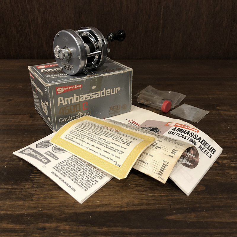 Abu Ambassadeur 4500C Bait Casting Reel 770800 New in Box With