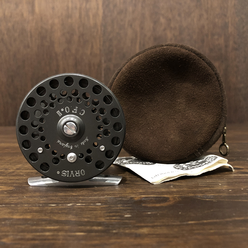Orvis CFO II Screw Back Fly Fishing Reel with Suede Case and