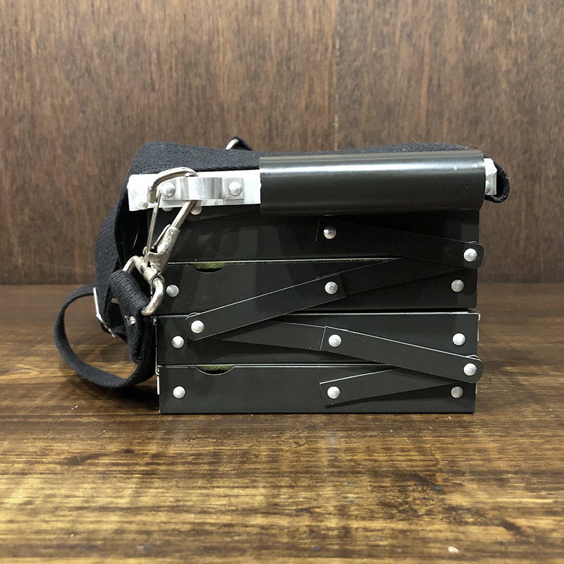 Richardson Chest Fly Box 4tray Black Finish Deadstock リチャード