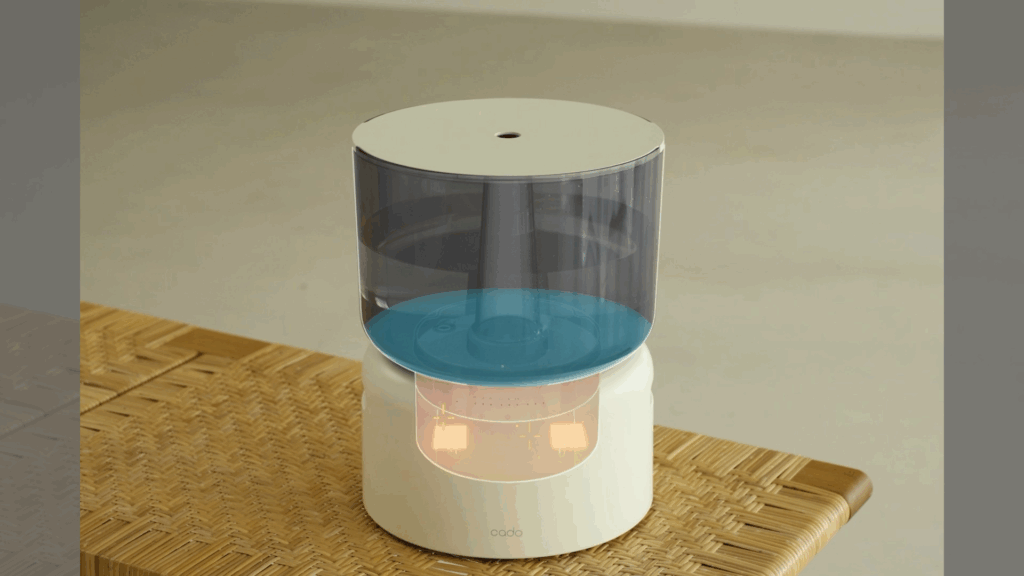 お手入れ不要の加熱除菌加湿器！cado「STEM 500H」がMakuakeに登場、1