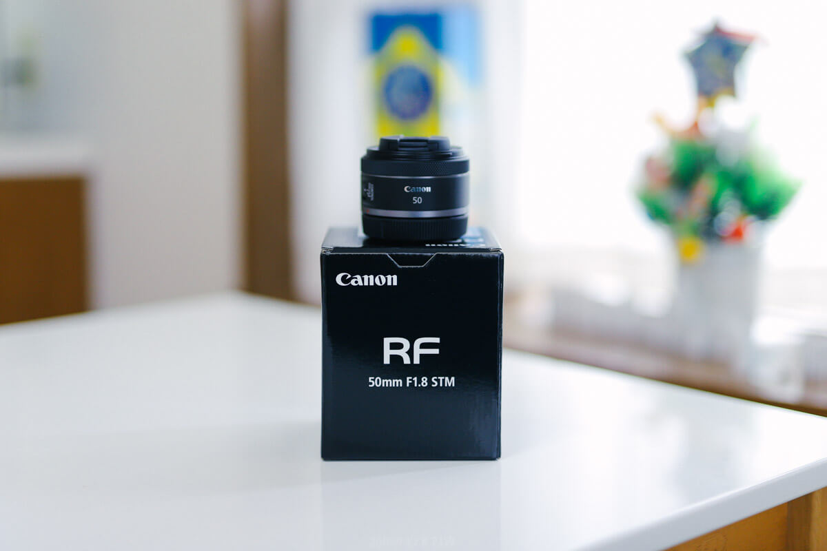 Canon EOS RP用に単焦点レンズRF50mm F1.8 STMを買いました
