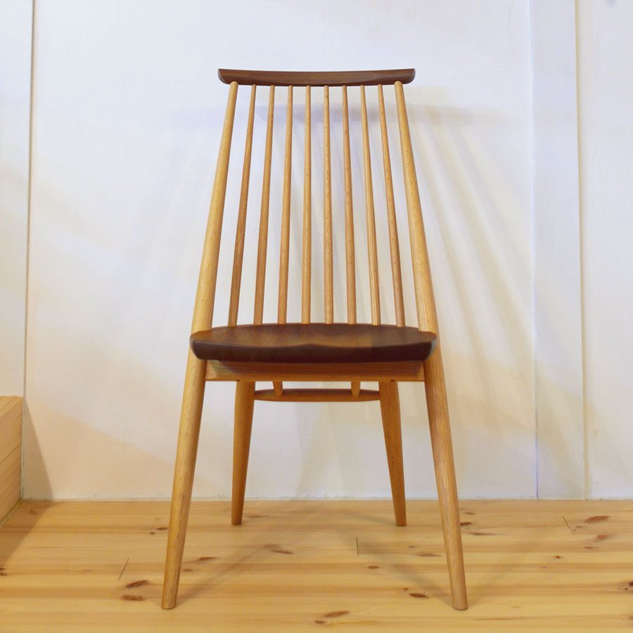 シビルチェア ウォールナット×オーク｜柏木工｜CC71K – カチート