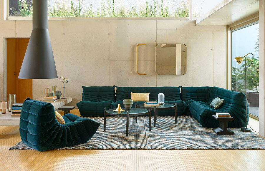 リーンロゼ 3人掛けソファ ロゼトーゴ｜家具の通販ならかねたやオンライン