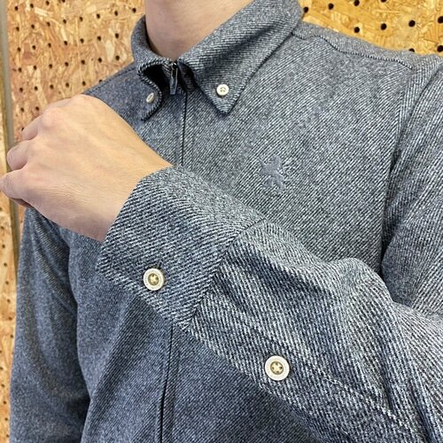 KAPELMUUR ( カペルミュール ) 長袖ジャージ フランネルニットシャツ