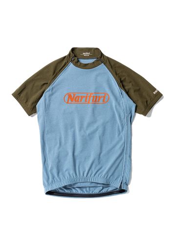 Nari-Furi ( ナリフリ ) 半袖ジャージ アクティブメッシュ サイクル