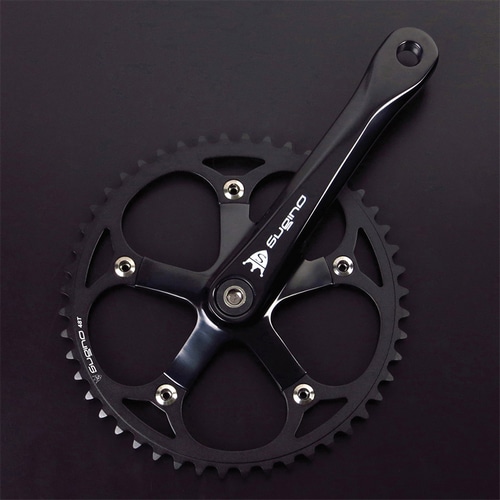 SUGINO ( スギノ ) クランク・クランクセット RD4 TRACK 48T ブラック