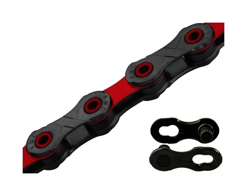 KMC ( ケーエムシー ) チェーン DLC12 レッド 126L | 自転車・パーツ