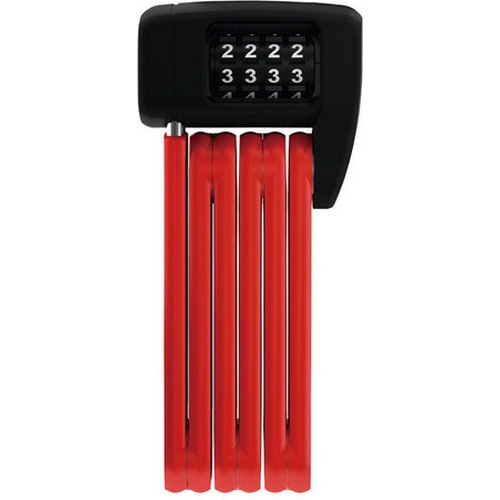 ABUS ( アブス ) 鍵 BORDO LITE MINI 6055C レッド 60cm | 自転車