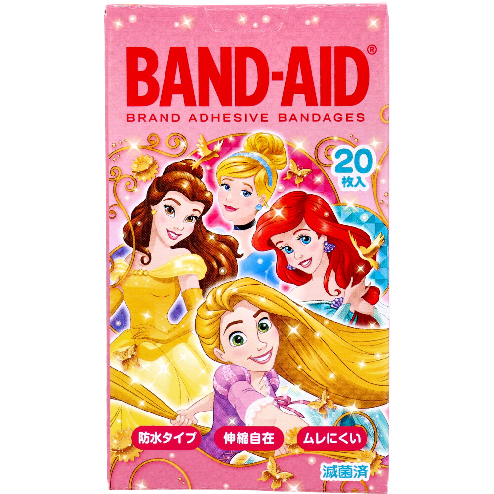 バンドエイド ディズニープリンセス 20枚 | 卸・仕入れサイト【卸売