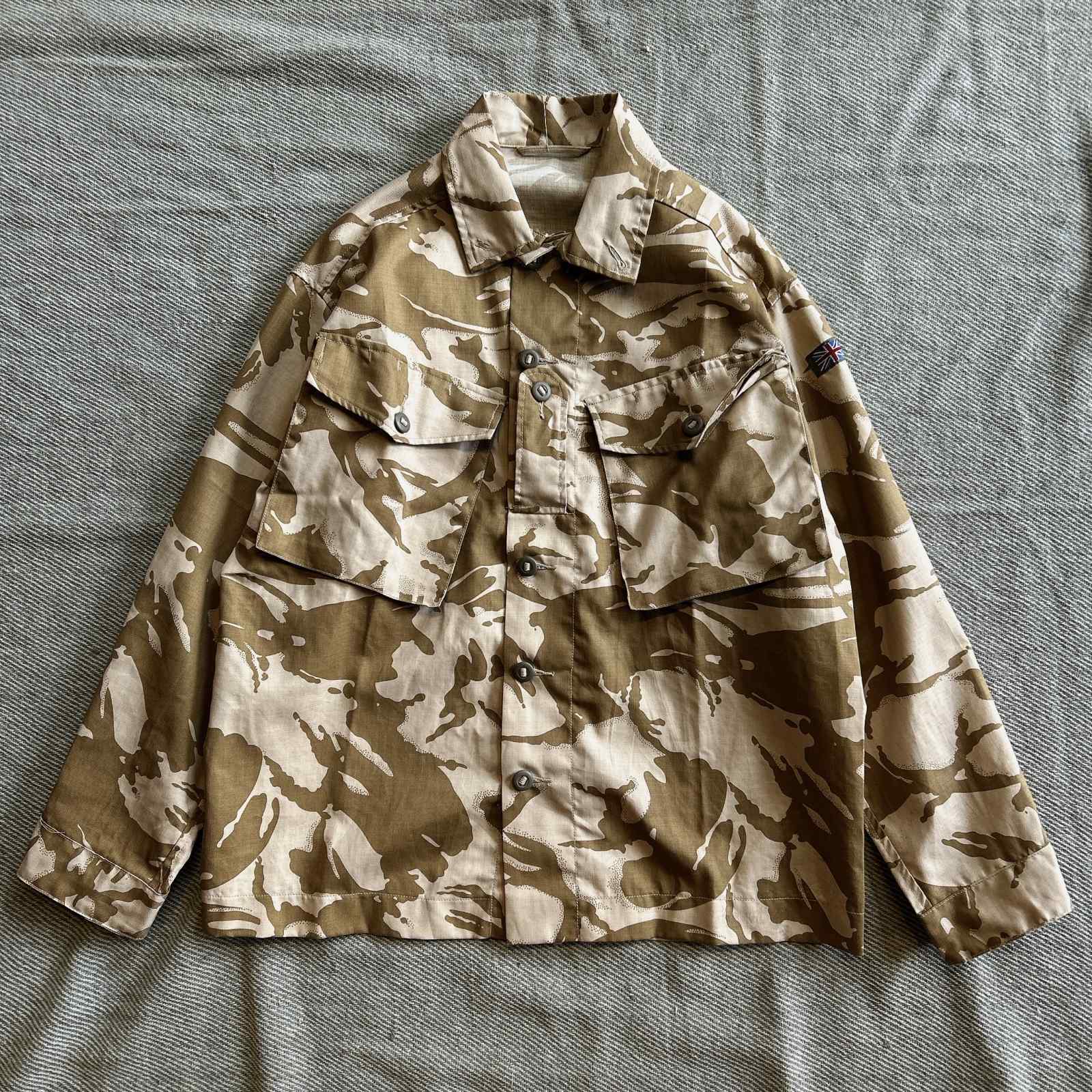 イギリス軍】デザート DPMカモ ジャケット (デッドストック)