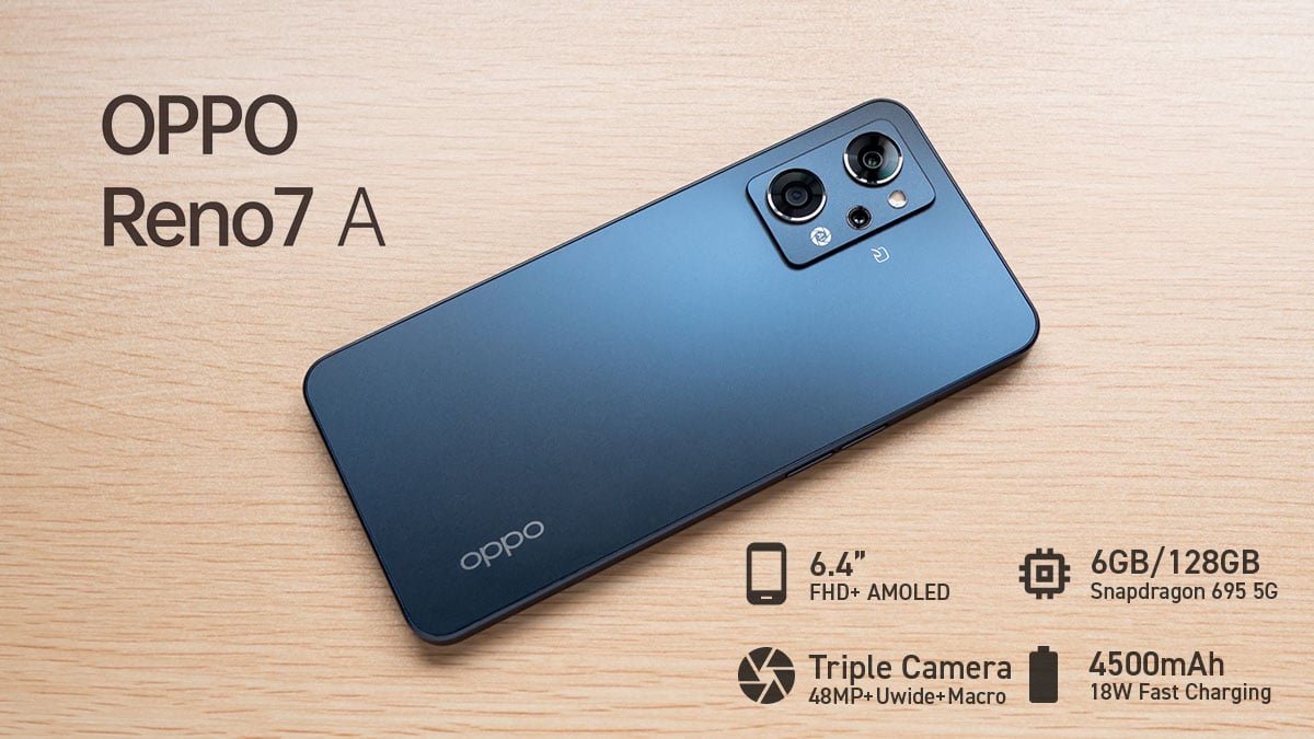 OPPO Reno7 A レビュー：OPPO Glowの背面がカッコいい！軽量で防水・お