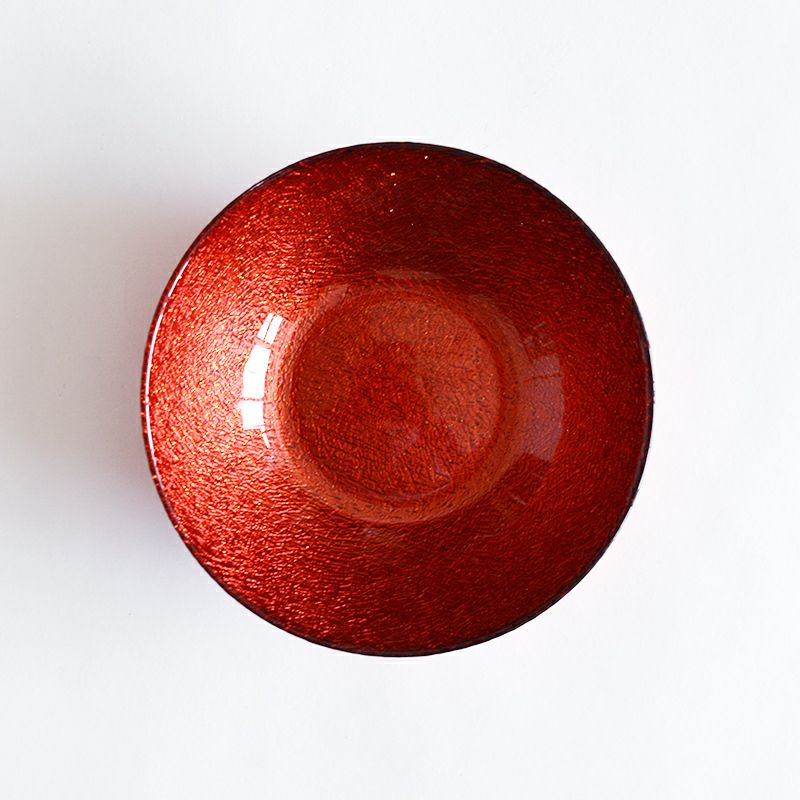 MIYABI サラダボウル レッド｜和食器通販｜織部 Online Store【公式】