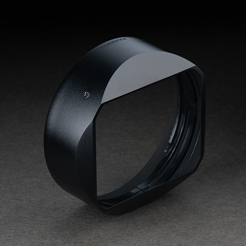 スクエアフード FUJIFILM XF33mm/23mm f1.4 R LM WR専用アルミフード