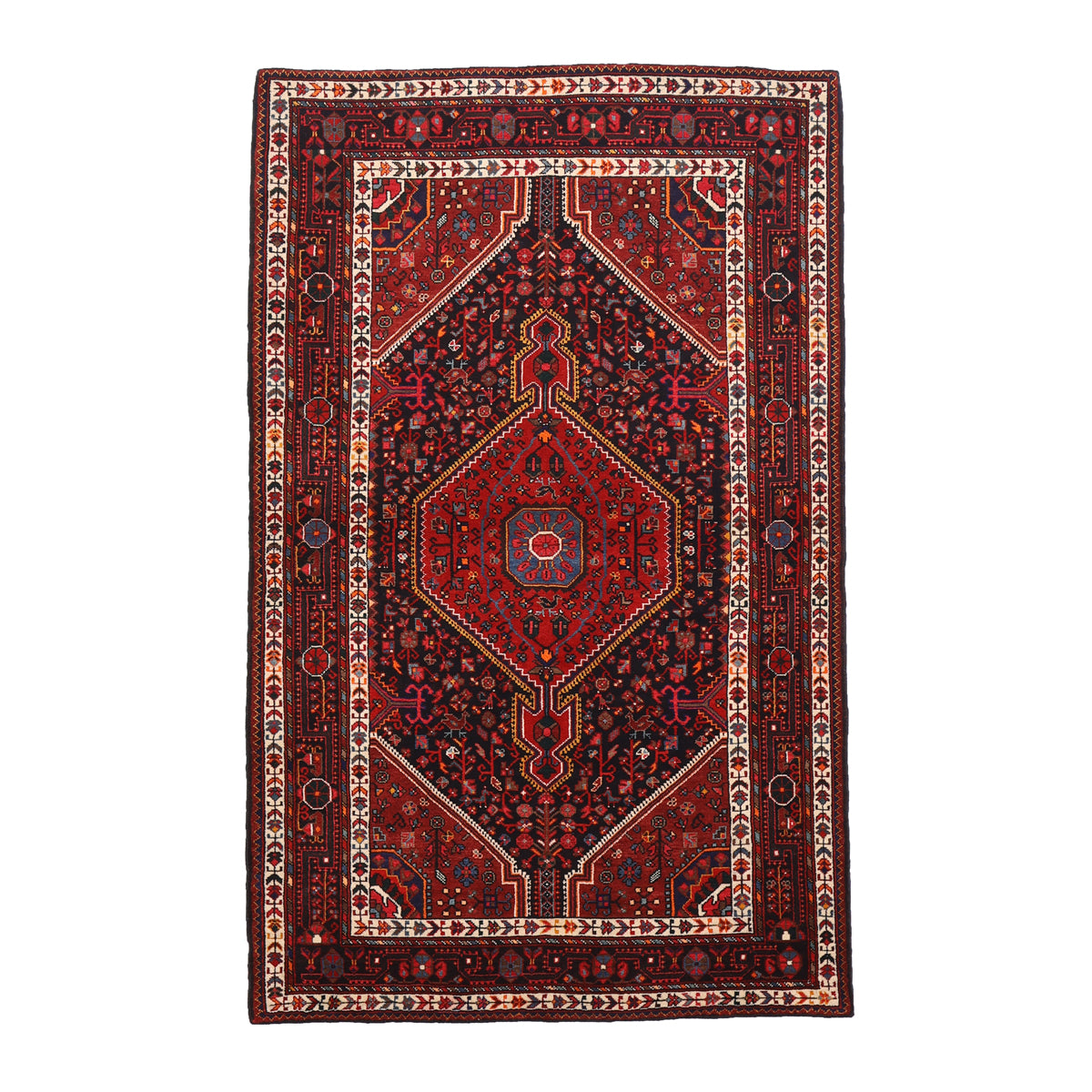 ペルシャ絨毯 (トゥイセルカーン) 229×141cm（FL-70153） – ギャッベ