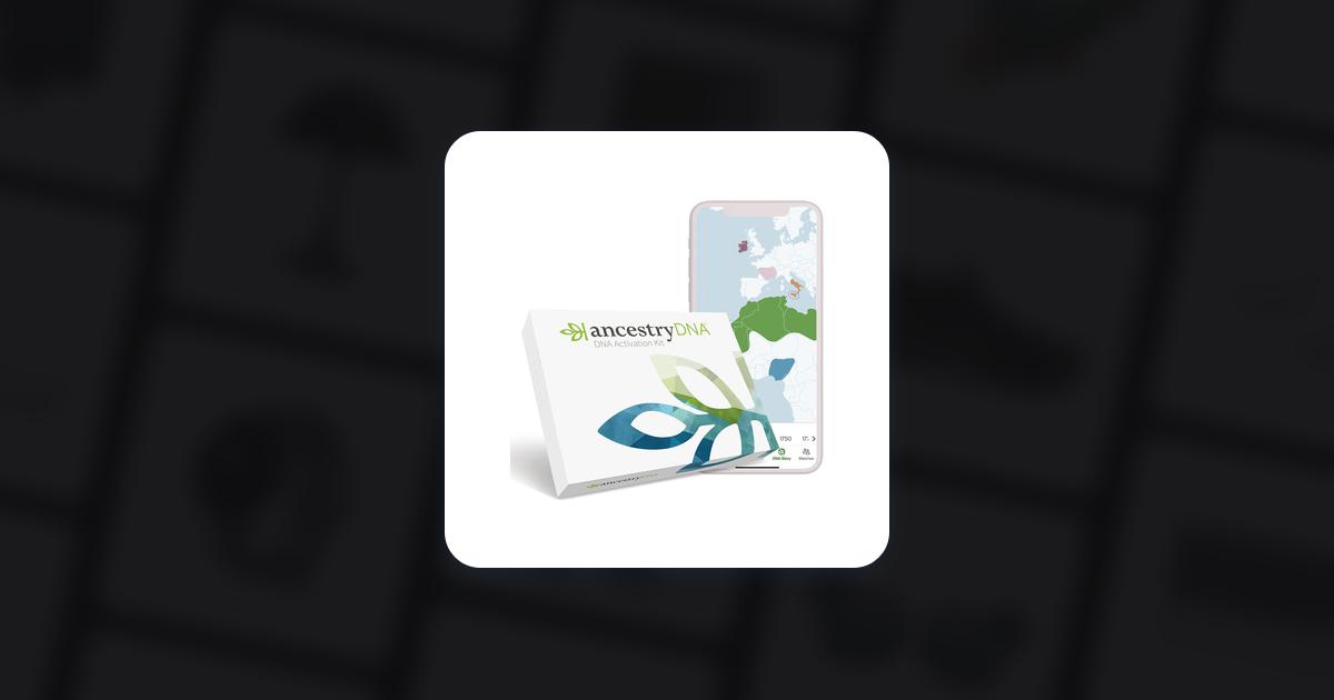 AncestryDNA DNA Ancestry Test Kit • See best price »